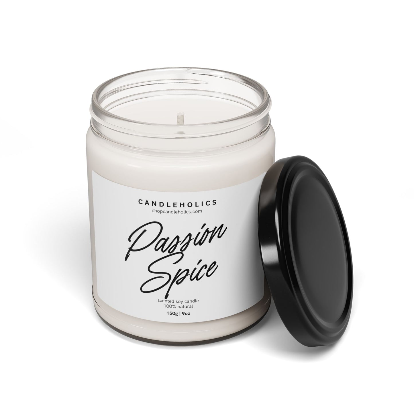 Passion + Spice Scented Soy Candle - 9oz Aromatherapy